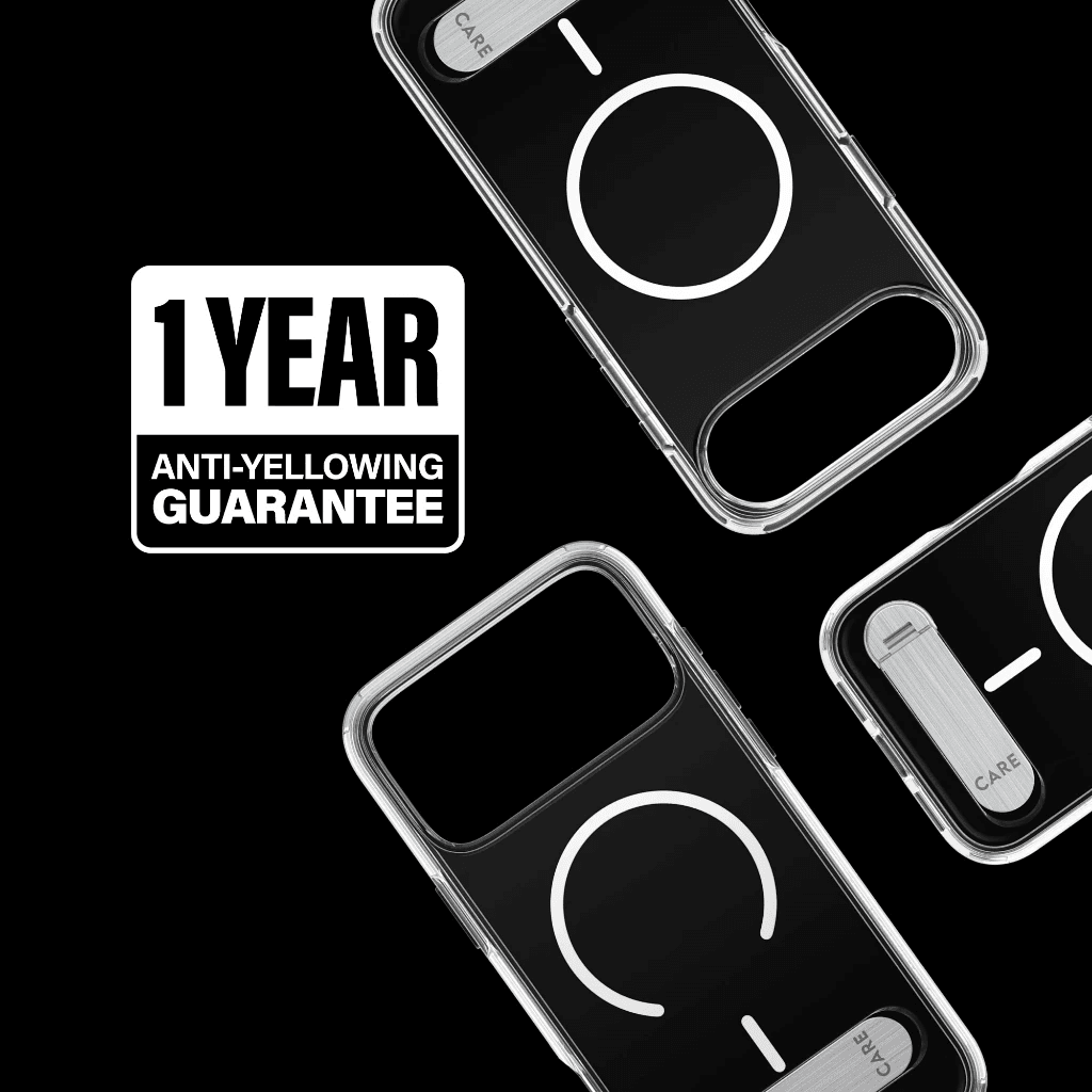 CARE by PanzerGlass Case For IPhone 17  17 Pro  17 Pro Max  17 Air Feature Casing With Kickstand & MagSafe ProMax  -  Kick Stand - Transparent - SFI Group - 5