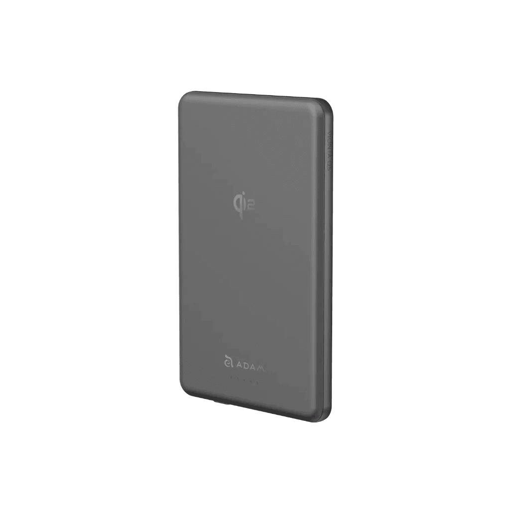 Adam Elements - Powerbank Vionta Q10 CCC Qi2 C - Fast Charging 10000 10.000 5000 5.000 mAh - 30W - Power Bank Slim - SFI Group - Grey