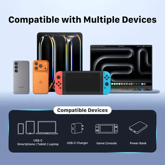 Adam Elements - Ilinio C100 Charging Cable C to C - Isi 2 - Fast Charging Kabel Charger - Cable Magnetic 100W - SFI Group - 3