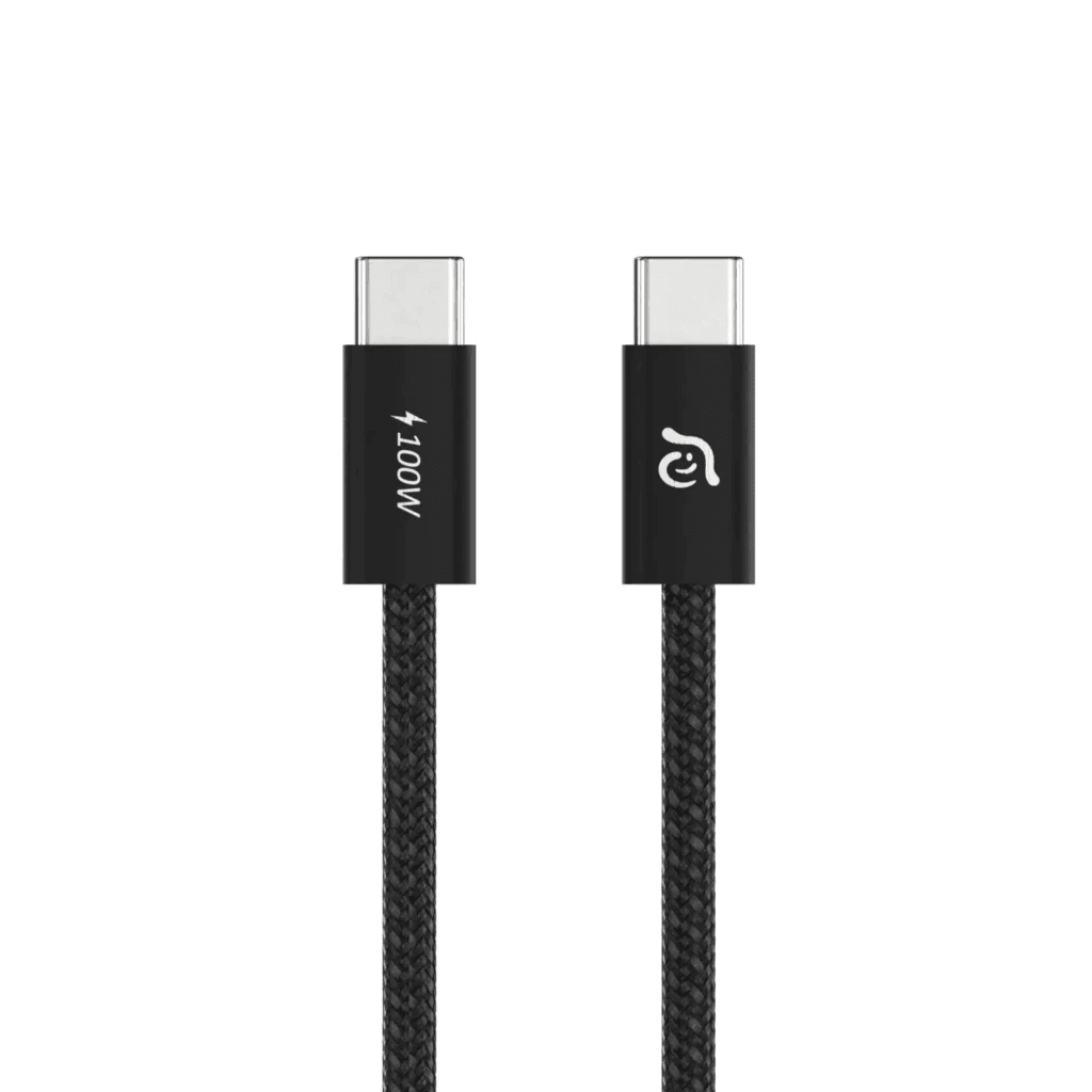 Adam Elements - Ilinio C100 Charging Cable C to C - Isi 2 - Fast Charging Kabel Charger - Cable Magnetic 100W - SFI Group - Black