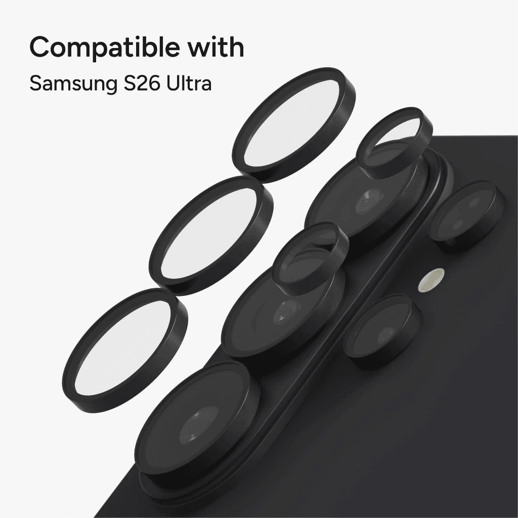 ZAGG Lens Protector Samsung Galaxy S26 Ultra - Camera Ring - Pelindung Lensa Kamera - Premium - SFI Group (200121131) - 3