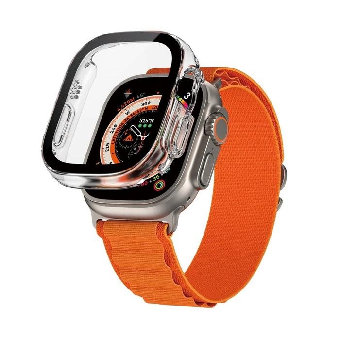 PanzerGlass Screen Protector Apple Watch Full Body With D30 for Ultra | Ultra 2 | Case Apple Watch 49mm Anti Gores Tempered Glass - SFI Group - 2