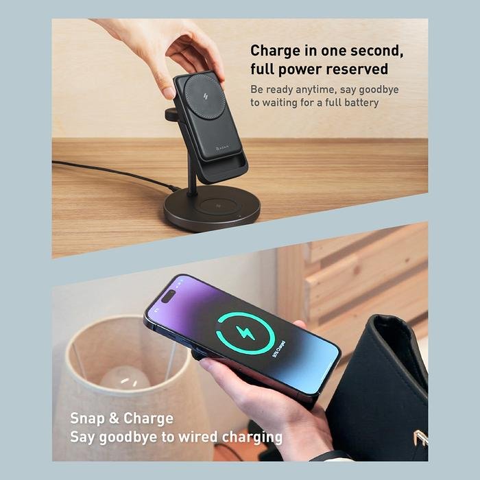 Adam Elements - Magnetic Wireless Charger Charging Station - 10000 mAh - MAG 5 (5-In-1) - SFI Group - 3