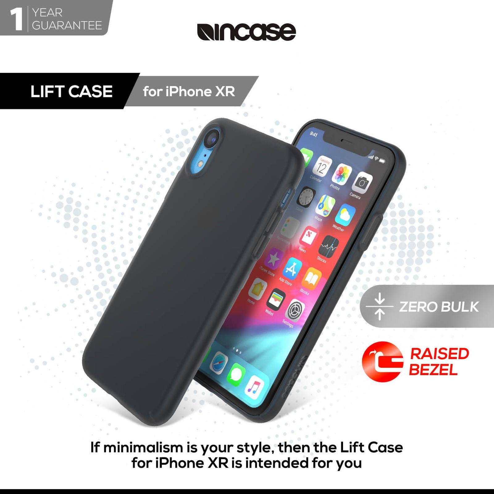 Incase Lift Soft Case for iPhone XR (INPH200550-GFT)