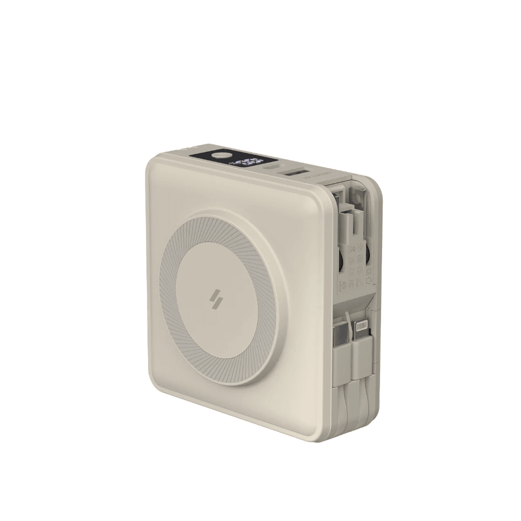 Adam Elements Powerbank Gravity X5 Power Bank Magnetic Magsafe 15000 15.000 mAH Fast Charging - Sand