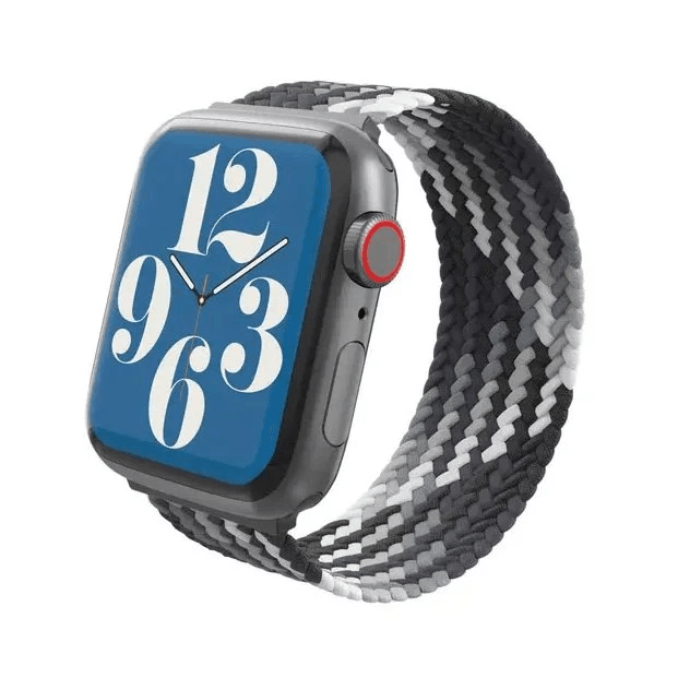 GEAR4 Strap Apple Watch Nylon Sport Loop Strap Watch Jam Tangan Smartwatch Braided 45mm/44mm/42mm - SFI Group - Grey Storm