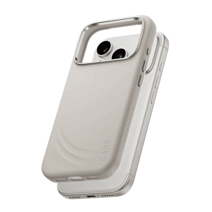 CARE by PanzerGlass Case For IPhone 17 Pro 17 Pro Max - Casing iPhone 17 - Feature Flow Case Vanilla With MagSafe ProMax - SFI Group - Iphone 17 Pro Max