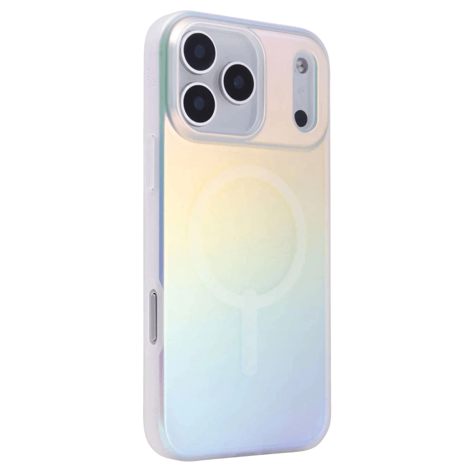 ZAGG Case iPhone 17 17 Pro 17 Pro Max - Casing HP Iphone 17 - Milan Snap Cases Casing ProMax - Iridescent - SFI Group - Iphone 17 Pro Max