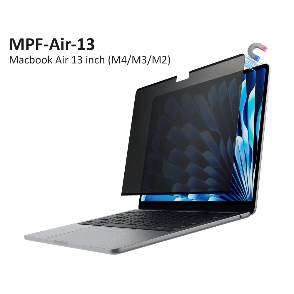 Micropack Screen Protector Magnetic For Macbook Air Neo 13 / Pro 14 - Privacy - Anti Blue Light & Anti Glare - SFI Group - MPF Air 13