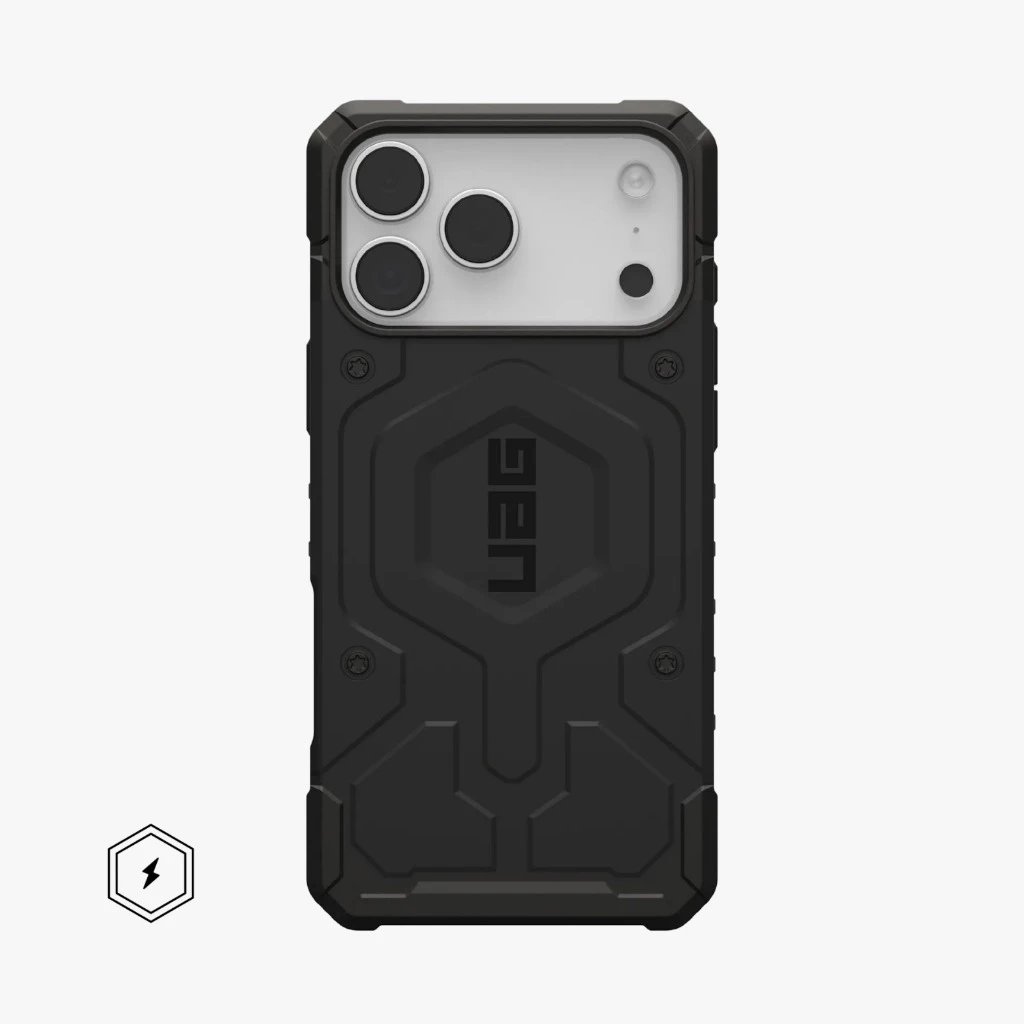 UAG Case For iPhone 17 Pro 17 Pro Max - Casing iPhone 17 ProMax - Pathfinder MagSafe - Heritage Yellow - SFI Group - Black