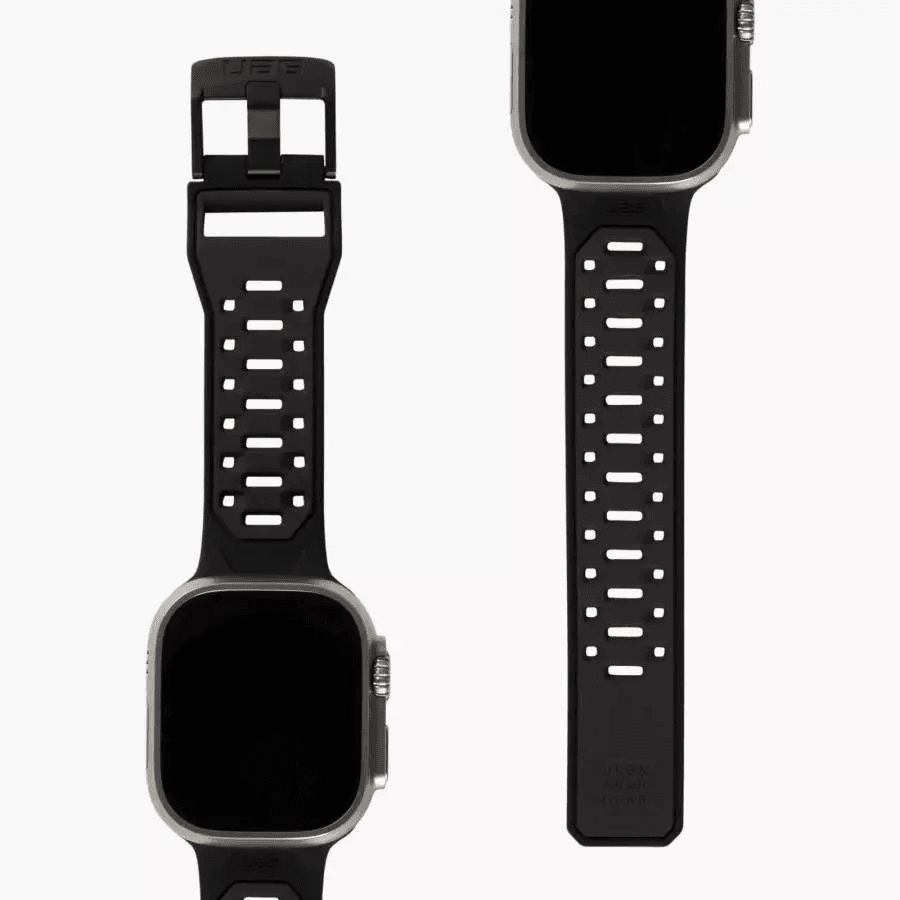 UAG Watch Strap For Apple Watch 45MM - Civilian - Black Graphite - Strap Jam Tangan/Tali Jam Tangan - SFI Group - 2