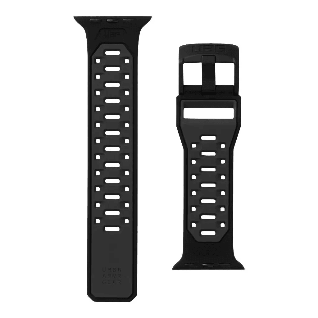 UAG Watch Strap For Apple Watch 45MM - Civilian - Black Graphite - Strap Jam Tangan/Tali Jam Tangan - SFI Group - 4