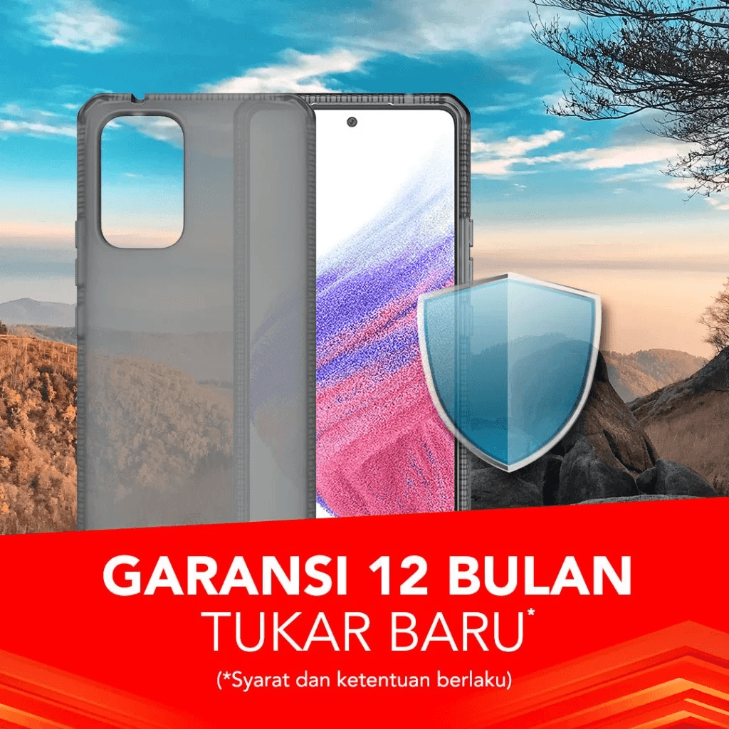 ITSKINS Case SAMSUNG Galaxy A53 5G - Spectrum Frost - Shockproof Lightweight Antimicrobial Slim Tahan Banting Soft Casing Premium - SFI Group - 5
