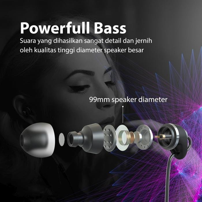 Micropack Earphone/Headset - Stereo - Noise Isolation - Microphone - EM-300 - 2
