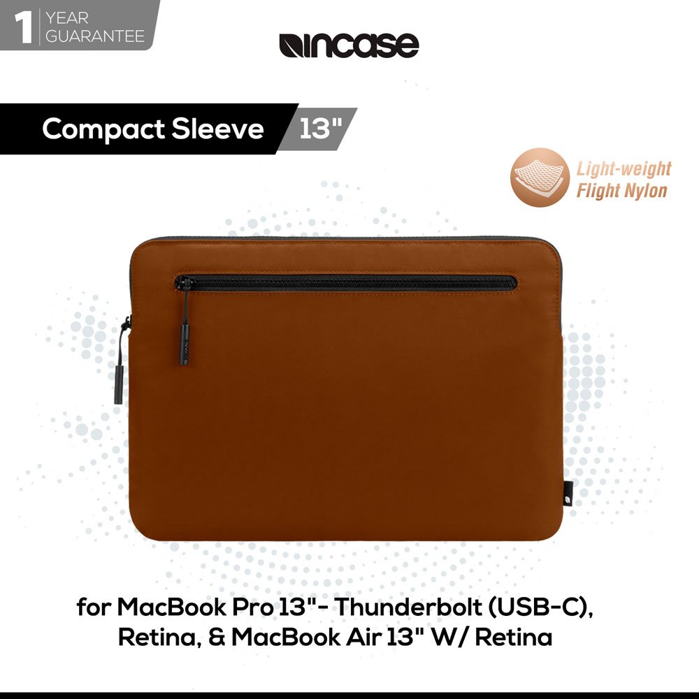 Incase Sleeve For MacBook MBP13/MBA13 Retina Thunderbolt 3 (USB-C) Flight Nylon