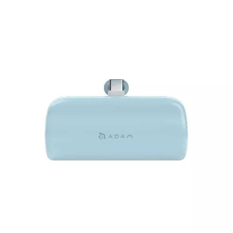 Adam Elements Power Bank Pocket 5000 mAh - Gravity P5C - Fast Charging Mini Powerbank - APBADGVP5C - SFI Group - Blue