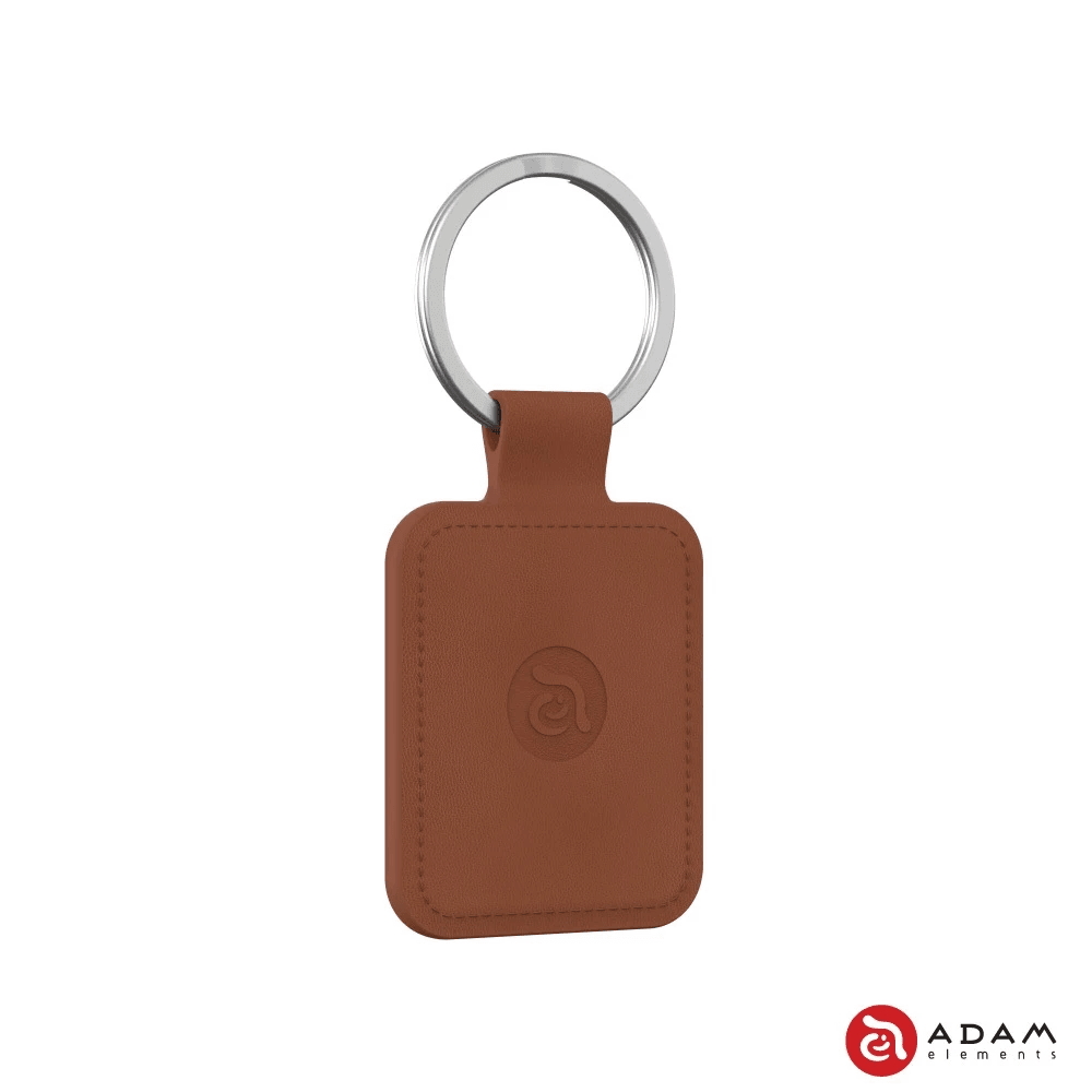 Adam Elements - Avistar C01 Tracker Keychain Finder Key Chain Gantungan Kunci Pelacak Nano Smart Tag Card iOS Android - Brown